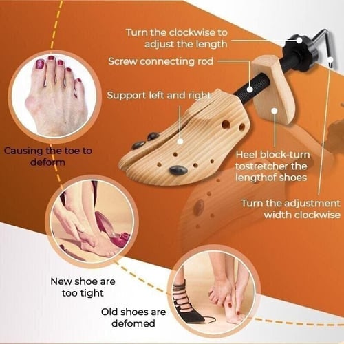 🔥 Promotion 49% OFF🔥👞Wooden Shoe Tree
