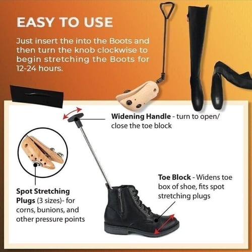 🔥 Promotion 49% OFF🔥👞Wooden Shoe Tree